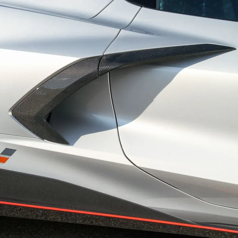 2020-2026 Corvette Concept8 Carbon Fiber Door Boomerangs (Ships In Approx. 3-4 Weeks) 1