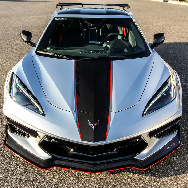 2020-2026 Corvette Concept8 Carbon Fiber Front Splitter (Ships In Approx. 3-4 Weeks) 1