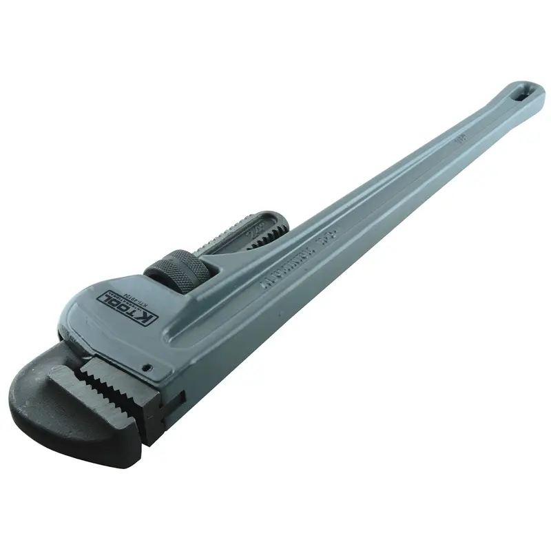 24" Aluminum Pipe Wrench With 3-1/2" Jaw Capacity (Ea) Kti49124 K Tool International 1