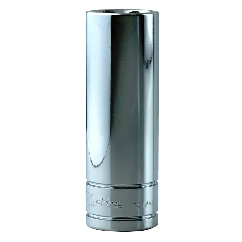 24Mm X 1/2" Drive 6-Point Metric Deep Chrome Socket (Ea) Kti28224 K Tool International 1