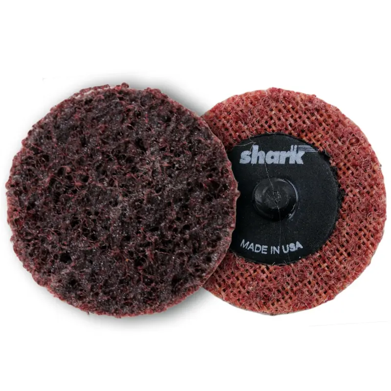 25 Pk. 2" Surface Prep Disc, Medium (Maroon) Srk13018 Shark Industries 1