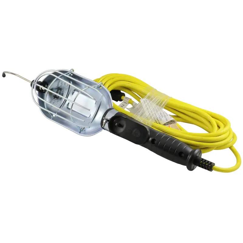 25' Standard Duty Metal Cage Incandescent Trouble Light Kti73358 K Tool International 1