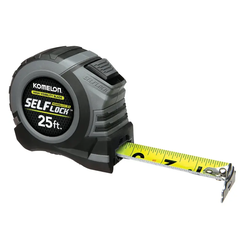 25" X 1.06" Self Lock Powerblade Ii Tape Measure Komsl52425 Komelon 1
