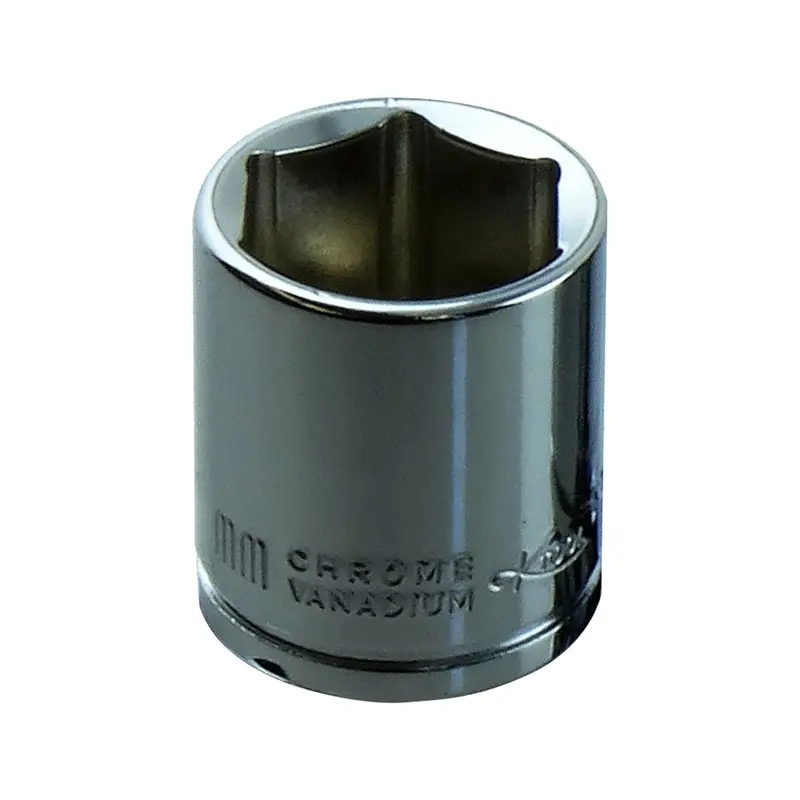 25Mm X 3/8" Drive 6-Point Metric Chrome Standard Socket (Ea) Kti27125 K Tool International 1