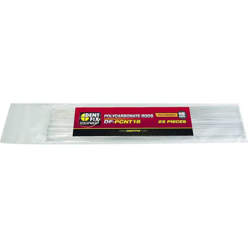 25Pk 15Mm Poly Plastic Rods Dendf-Pcnt15 Dent Fix 1