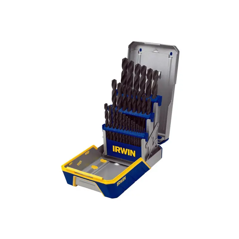 29 Piece Black Oxide Metal Index Drill Bit Set Han3018004 Hanson 1