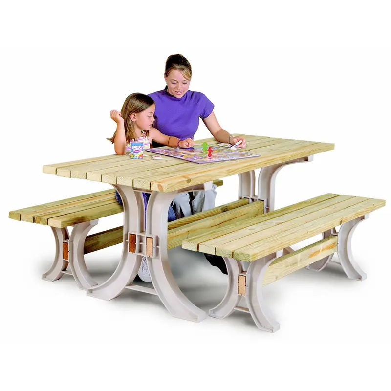 2X4 Basics Picnic Table Kit (Lumber Not Included) Tbf90182 2 X 4 Basics 1
