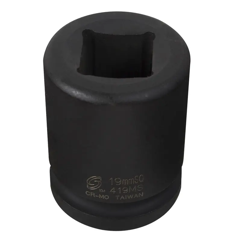 3/4" Drive Square Impact Socket 19Mm Sun419ms Sunex 1