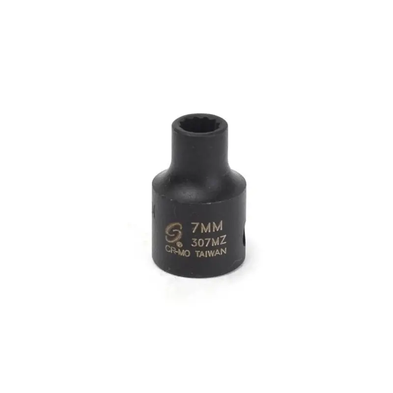 3/8" Dr. 12 Pt. 7Mm Impact Socket Sun307mz Sunex 1