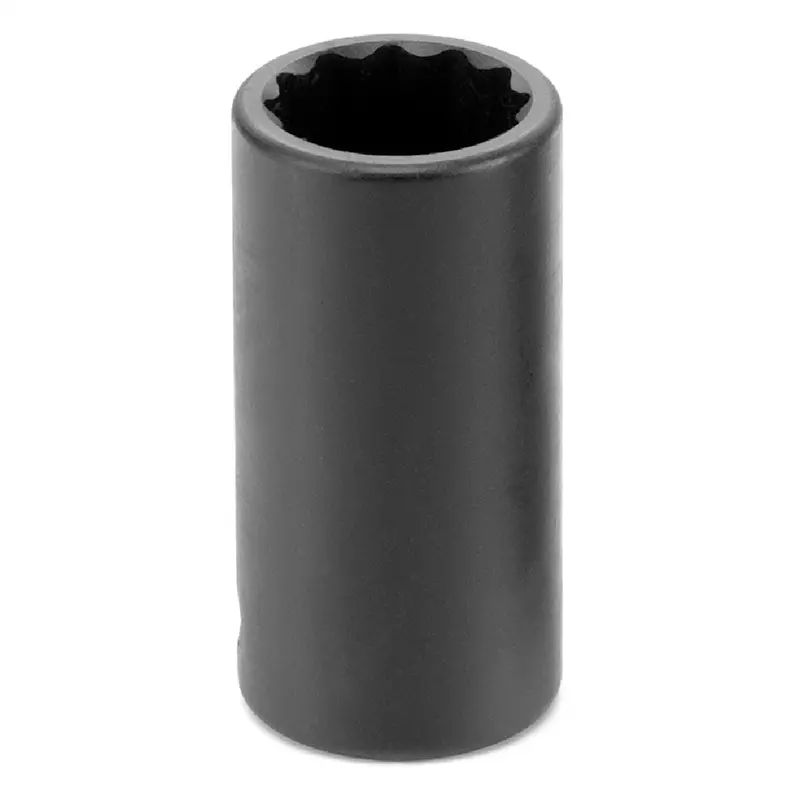 3/8" Dr 12Mm 12 Pt Semi-Deep Impact Socket Gre1112msd Grey Pneumatic 1