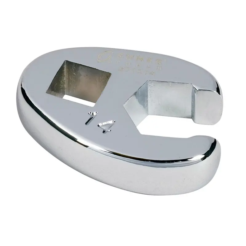 3/8" Dr. 14Mm Fully Polished Flare Nut Crowfoot Wrench Sun971014 Sunex 1