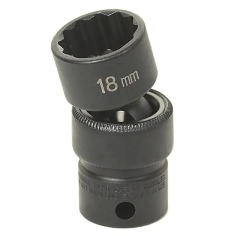 3/8" Drive X 15Mm Standard Universal- 12 Point Gre1115um Grey Pneumatic 1
