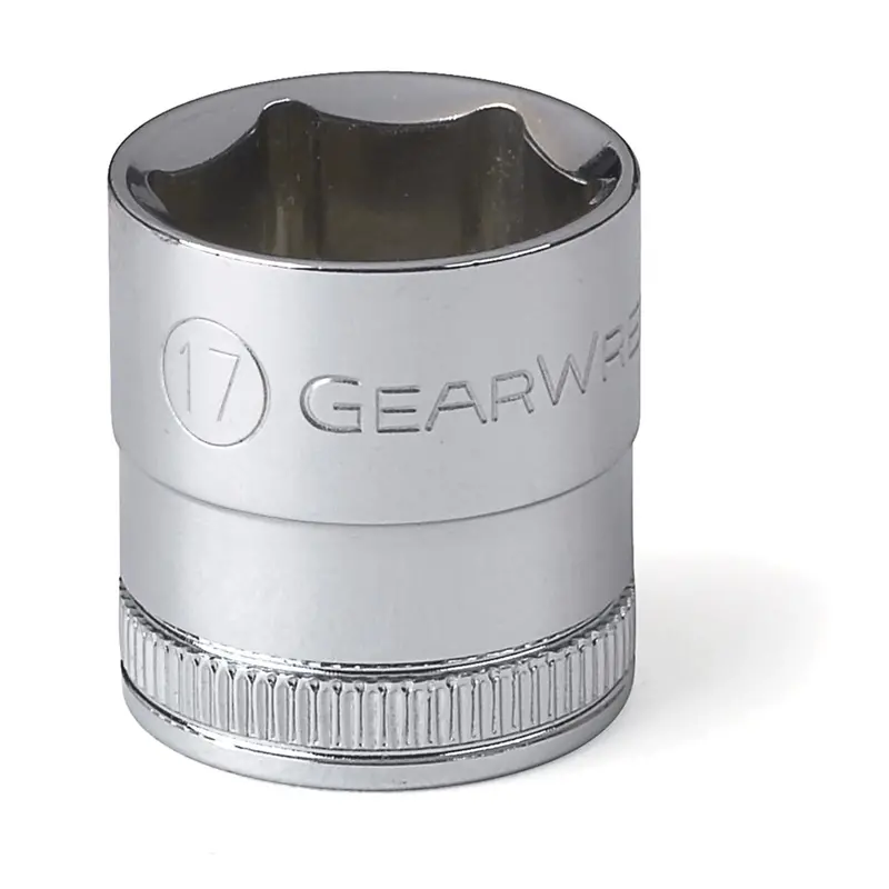 3/8 In. Drive 6-Point Metric Standard Socket - 17Mm Kdt80385 Gearwrench 1