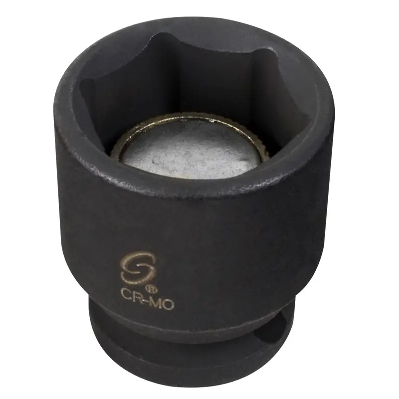 3/8 In. Drive 6-Point Standard Magnetic Impact Socket 13Mm Sun313mmg Sunex 1