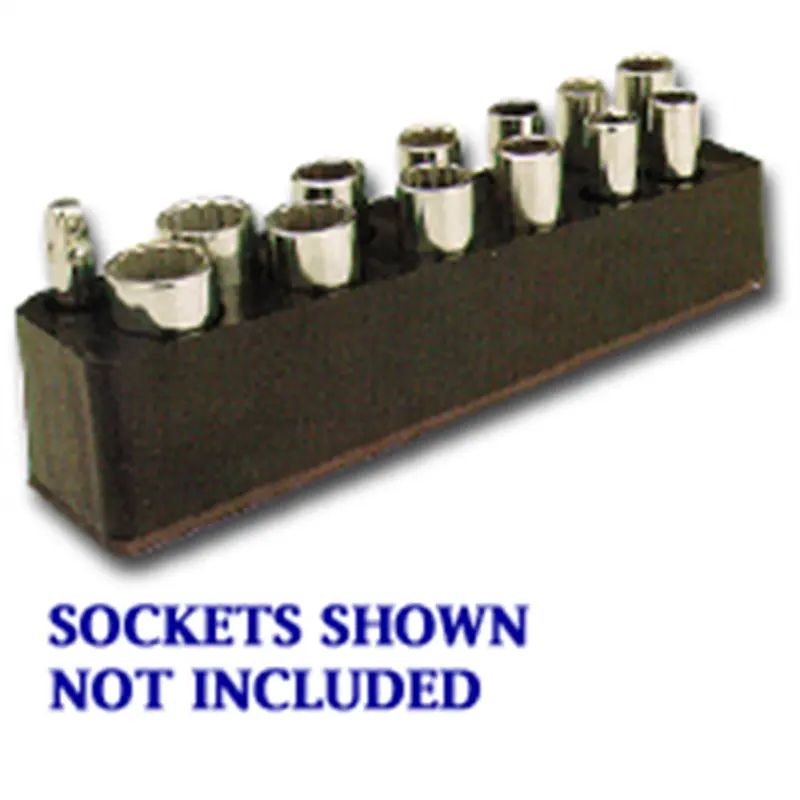 3/8 In. Drive Deep Red Socket Holder 5.5-22Mm Mts777 Mechanics Time Saver 1