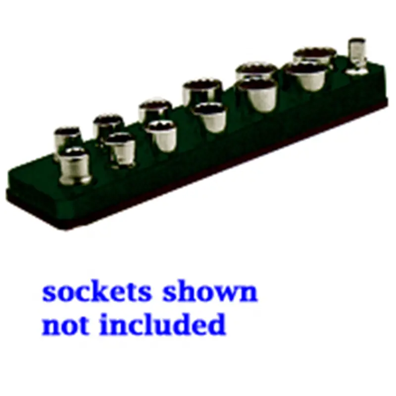 3/8 In. Drive Magnetic Black Socket Holder 5.5-22Mm Mts712 Mechanics Time Saver 1