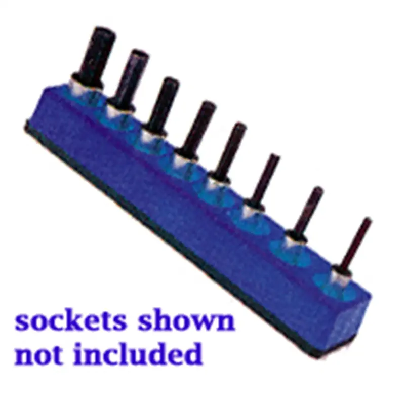 3/8 In. Drive Universal Magnetic Blue Socket Holder 10-19Mm Mts380 Mechanics Time Saver 1