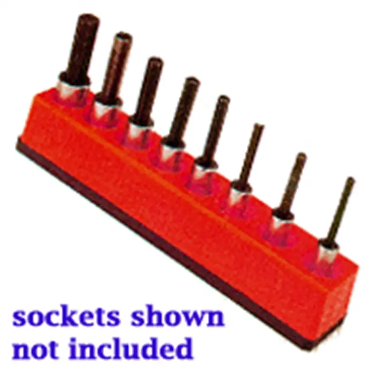 3/8 In. Drive Universal Magnetic Red Socket Holder 10-19Mm Mts381 Mechanics Time Saver 1