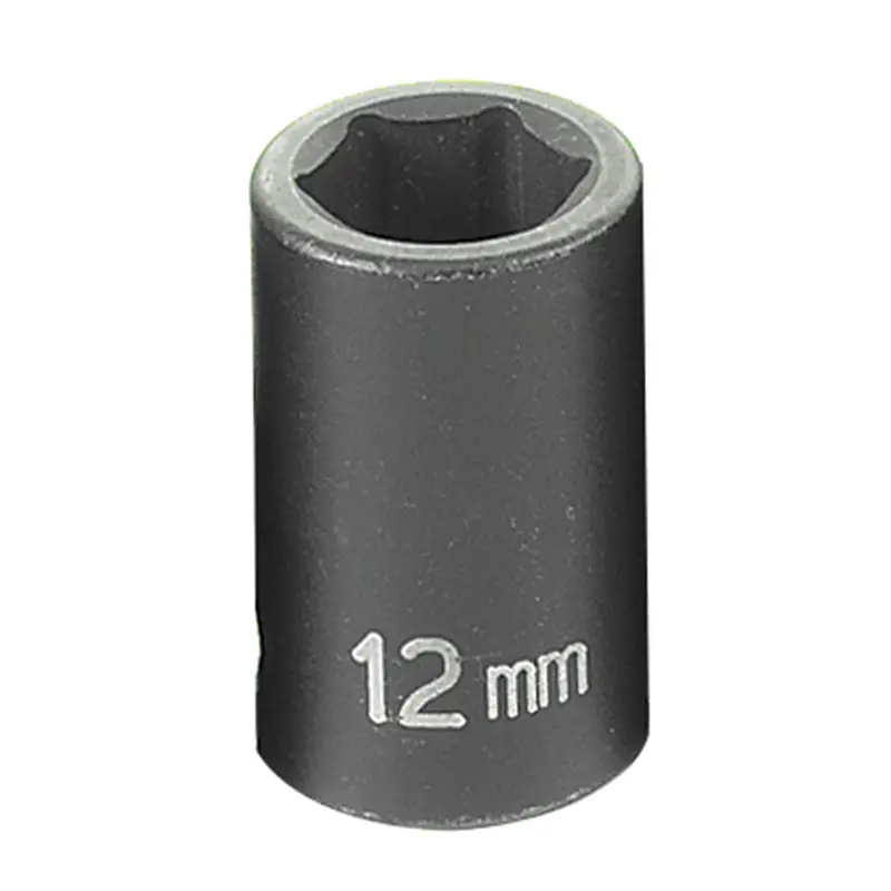 3/8 In. Drive X 12Mm Standard Gre1012m Grey Pneumatic 1
