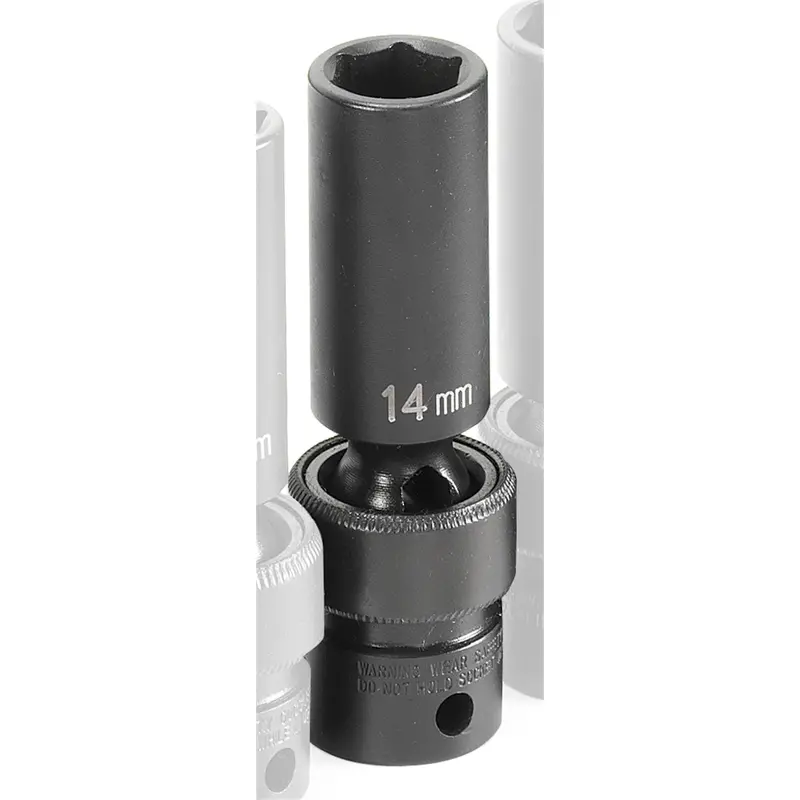 3/8 In. Drive X 14Mm Deep Universal Gre1014umd Grey Pneumatic 1