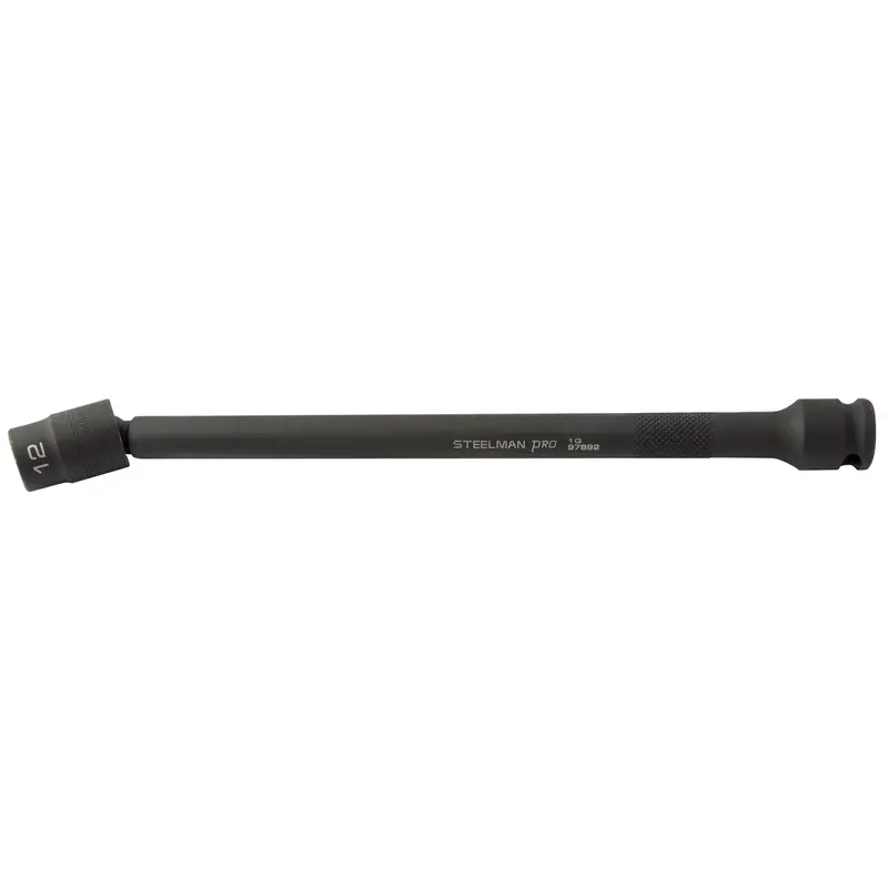 3/8 In. Drive X 9 In. Long Ball-Joint Impact Socket,12Mm Jsp97892 J S Products (Steelman) 1