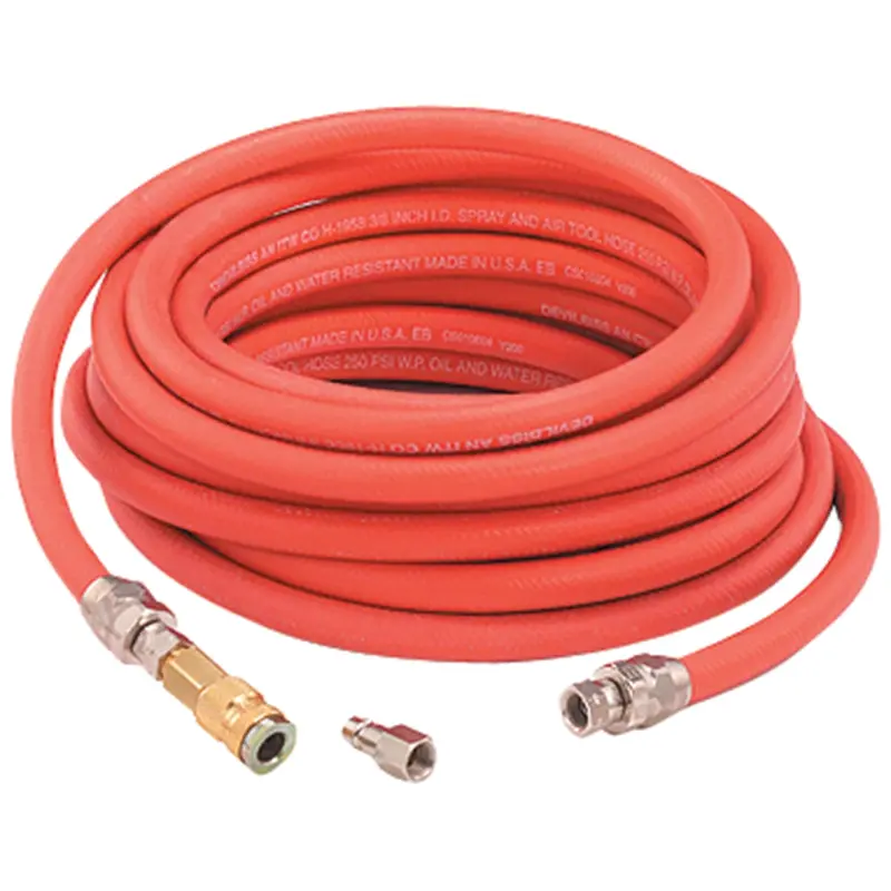 3/8 In. Hvlp Air Hose Assembly, 35 Ft. Devha5867 Devilbiss 1