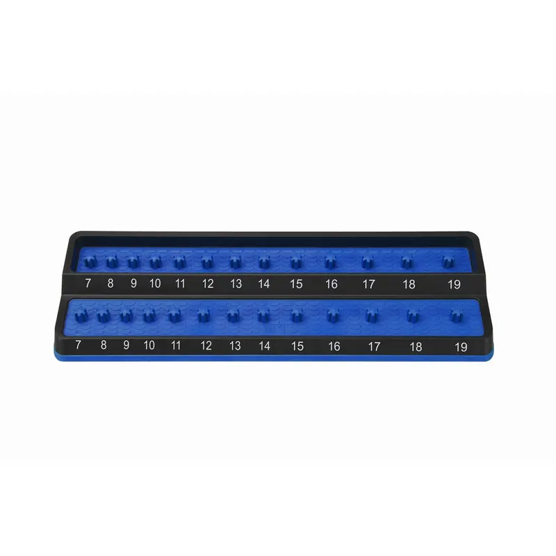 3/8 In. Metric Peg Socket Holder, Blue Mtspsh38m-Blu Mechanics Time Saver 1
