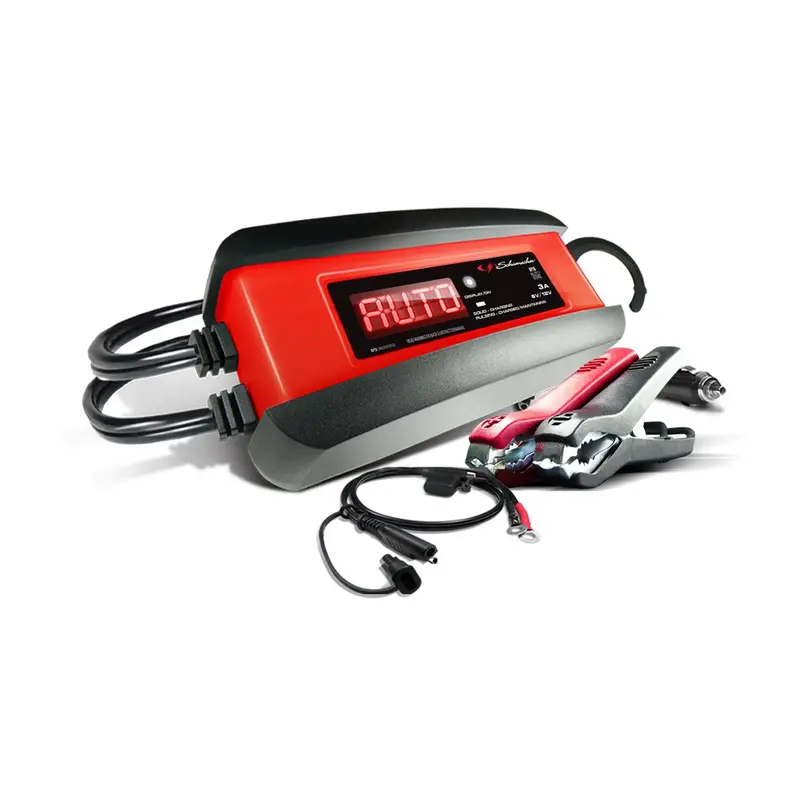 3 Amp Charger/Maintainer W Scrolling Display Scusp1356 Schumacher Electric 1