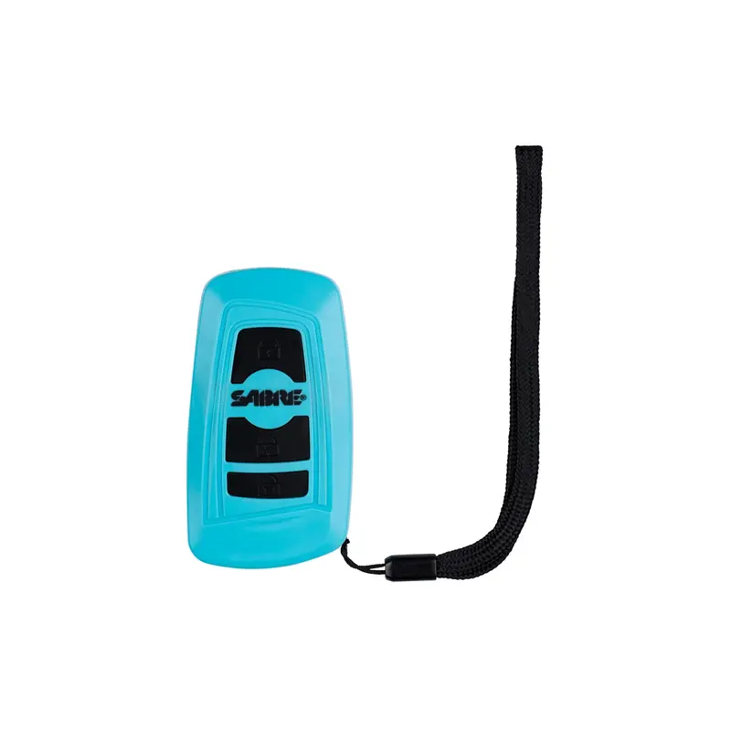 3-In-1 Key Fob Stun Gun - Turquoise Sabs-1013-Tq Sabre 1