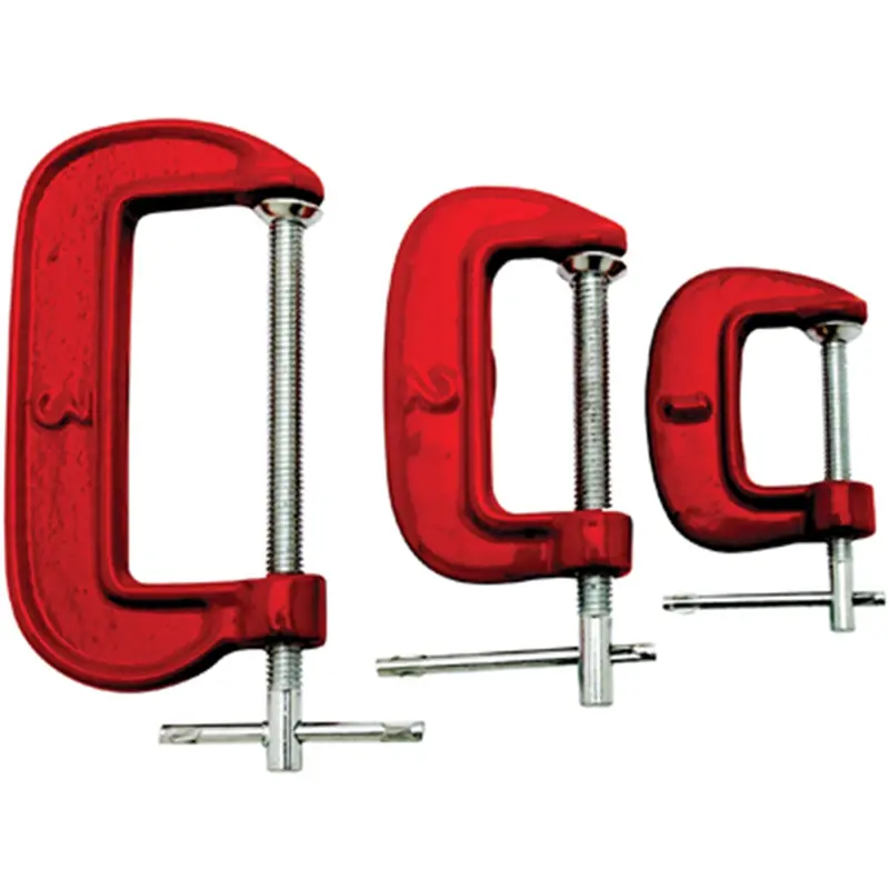 3 Pc C-Clamp Set - 1", 2", 3" Wlm1491 Wilmar Corp. / Performance Tool 1