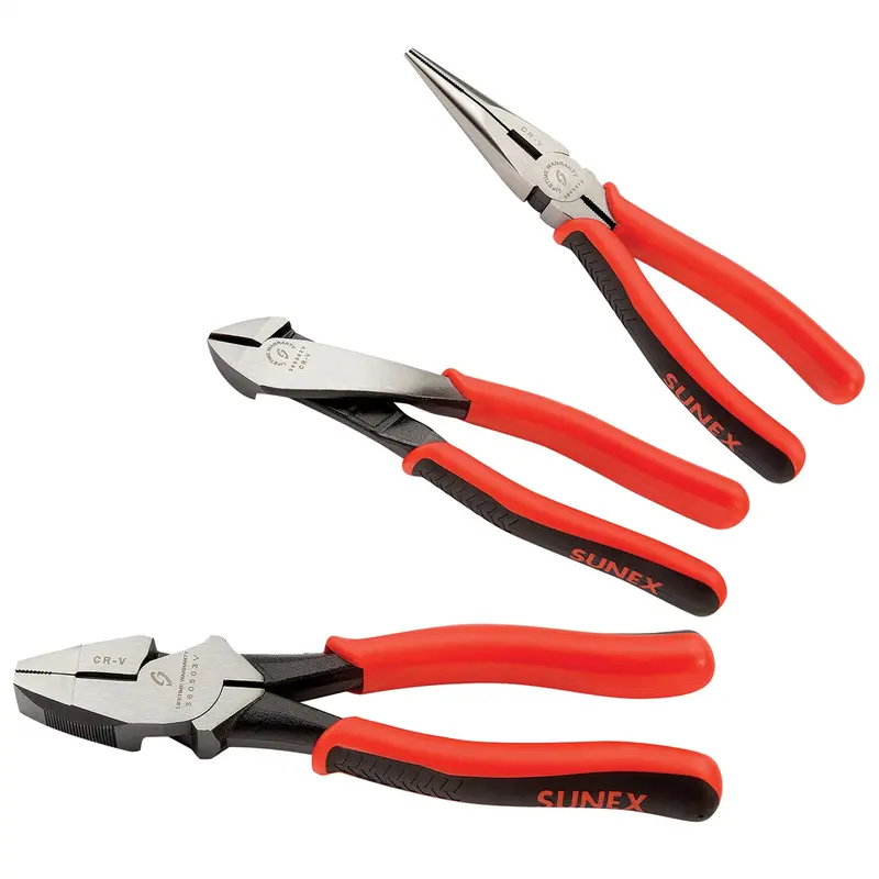 3 Pc. High Leverage Pliers Set Sun3605v Sunex 1