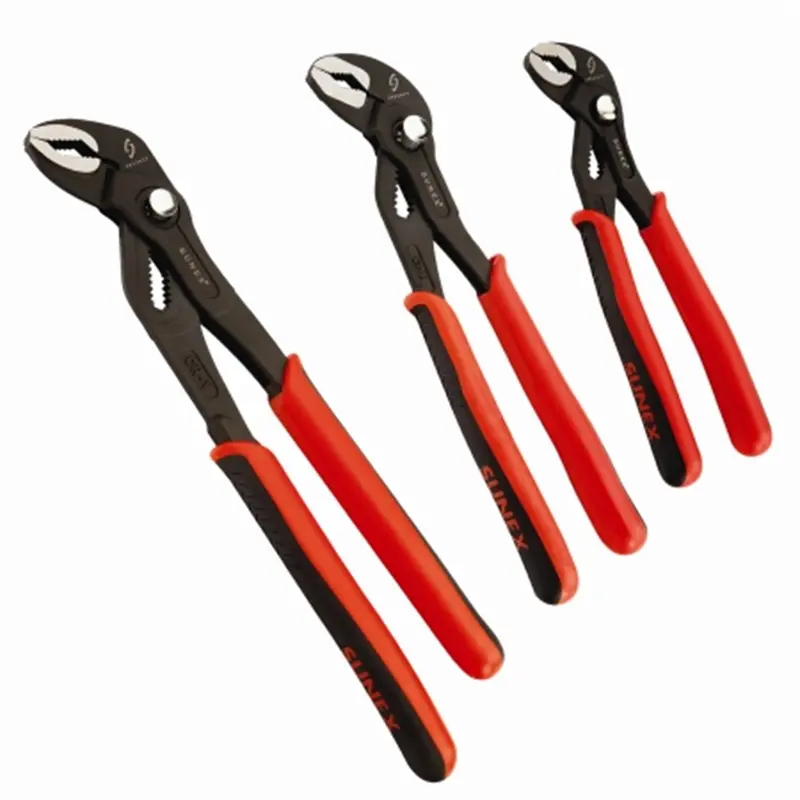 3 Pc. Push Button Water Pump Pliers Set Sun3622v Sunex 1