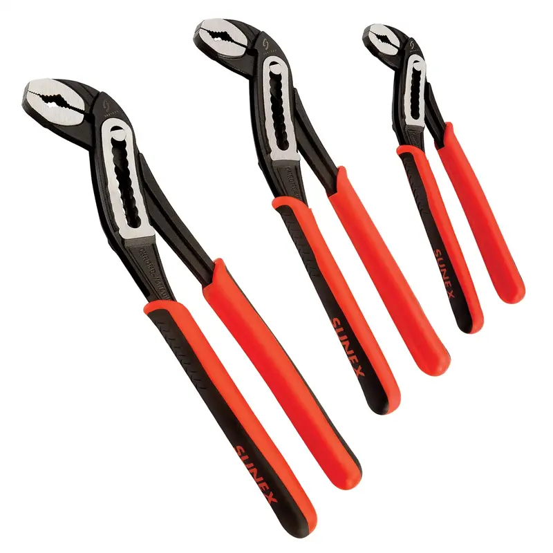 3 Pc. Slip Joint Water Pump Pliers Set Sun3621v Sunex 1
