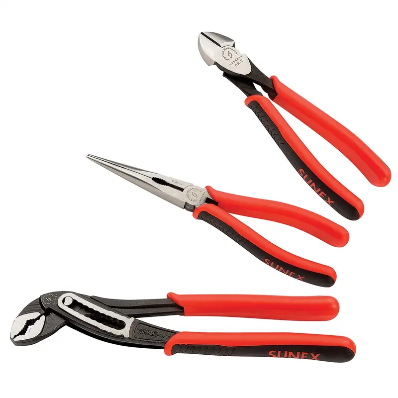 3 Pc. Univ. Pliers Set Sun3606v Sunex 1