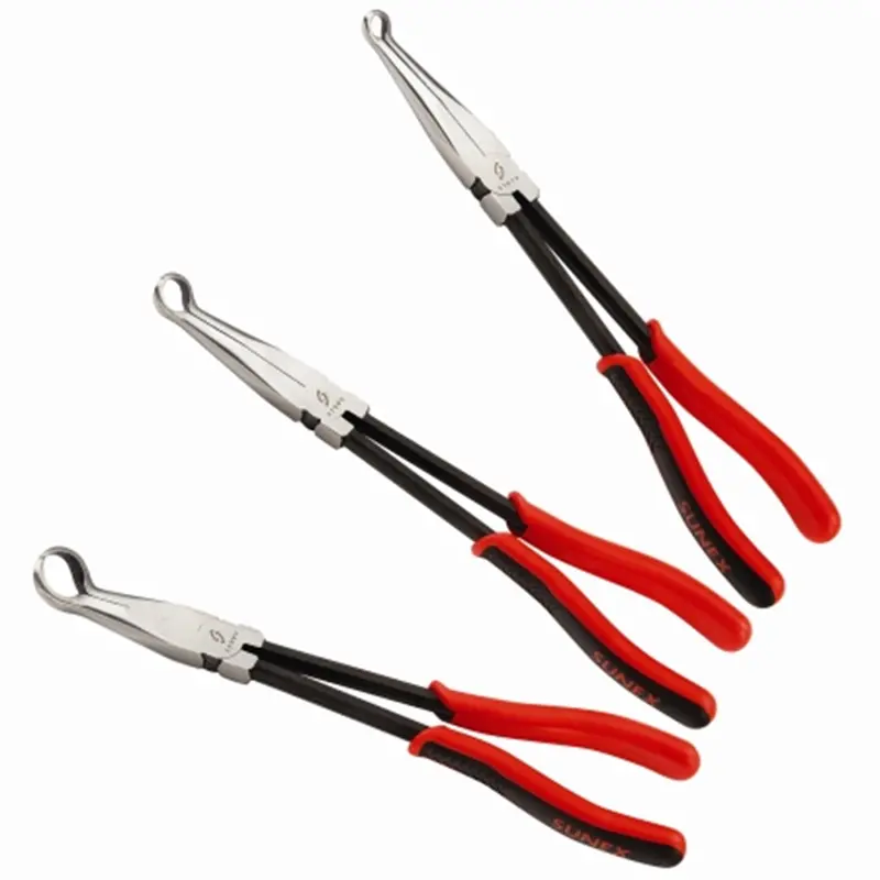 3 Piece 11" Long Reach Hose Gripper Pliers Set Sun3703v Sunex 1