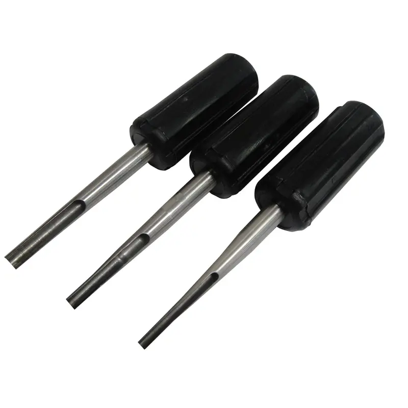 3 Piece Steel Terminal Release Tool Set In 14,16 And 20 Guage Thx588 Thexton 1