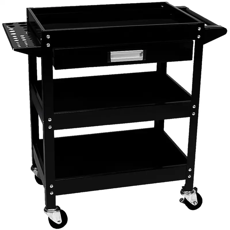 3-Shelf Utility Cart W/Drawer Wlmw54006 Wilmar Corp. / Performance Tool 1