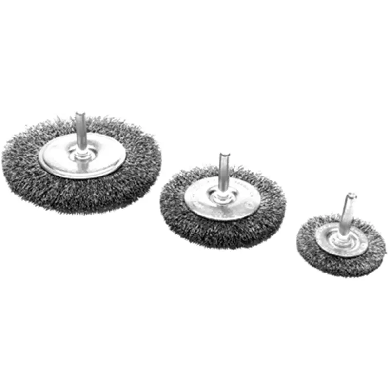 3" Wire Wheel, 1/4" Shk , Coar Wlmw1209 Wilmar Corp. / Performance Tool 1