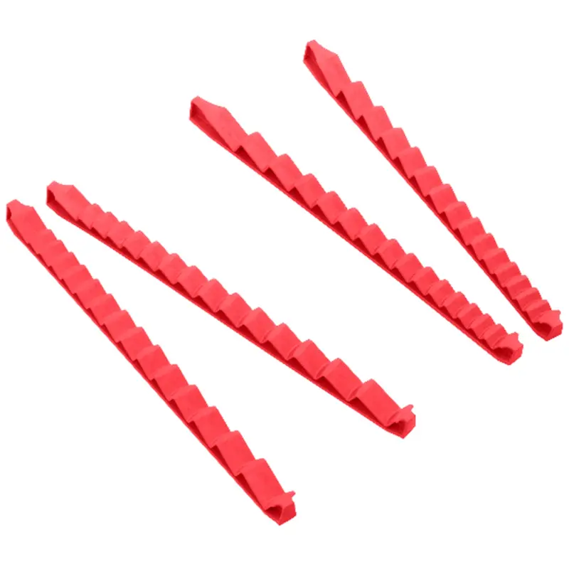 30 Tool 'No-Slip' Low Profile Wrench Rails, Red Ern6050 Ernst Mfg. 1