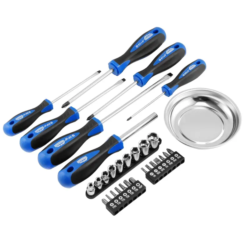 31-Piece Screwdriver Set, S2 Steel Professional Quality, Sae Units Mtn1831 Mountain 1