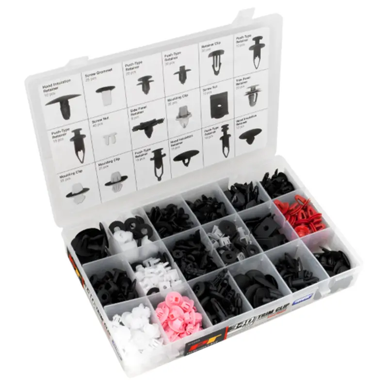 340 Pc. Toyota Trim Clip Assortment Wlmw5243 Wilmar Corp. / Performance Tool 1