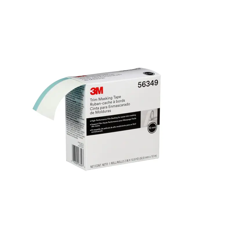3M Trim Masking Tape, 10Mm Hard Band, 50.8Mm X 10M (6 Rolls/Case) Mmm56349 3M 1