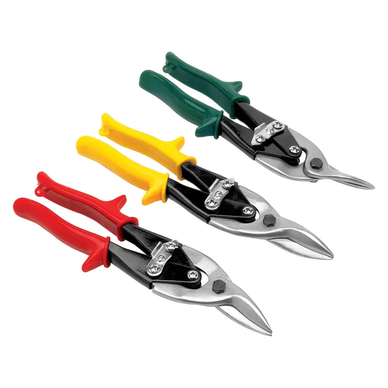 3Pc Aviation Tin Snip Set Wlmw2040 Wilmar Corp. / Performance Tool 1