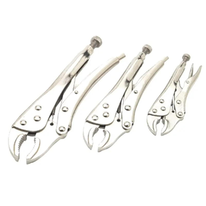 3Pc Lock Grip Plier Set Wlmw1107db Wilmar Corp. / Performance Tool 1