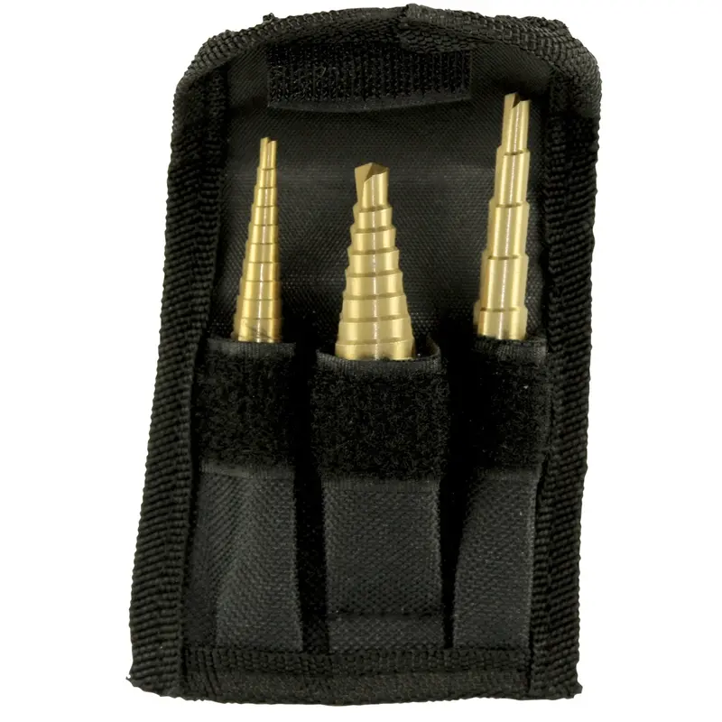 3Pc Step Drill Set Wlmw9003 Wilmar Corp. / Performance Tool 1