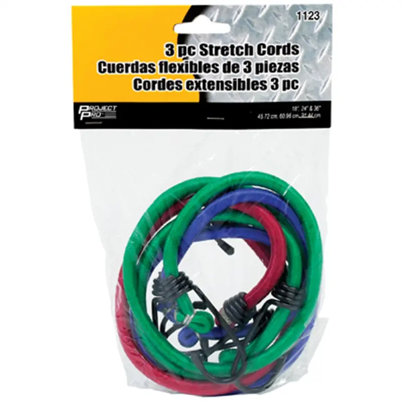 3Pc Stretch Cords (18" 24" 36" Wlm1123 Wilmar Corp. / Performance Tool 1