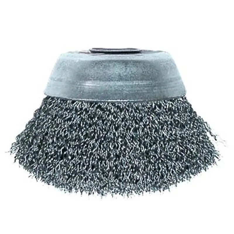 3"X5/8-11 Wire Crimped Cup Bru Srk14076 Shark Industries 1