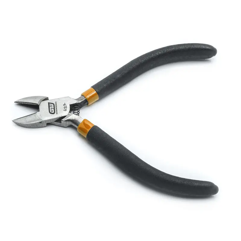 4-3/16In Diagonal Pliers With Spring Kdt67-183G Gearwrench 1