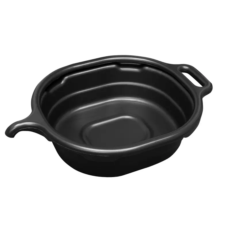 4.5 Gallon Oval Drain Pan, Black Lis17972 Lisle 1