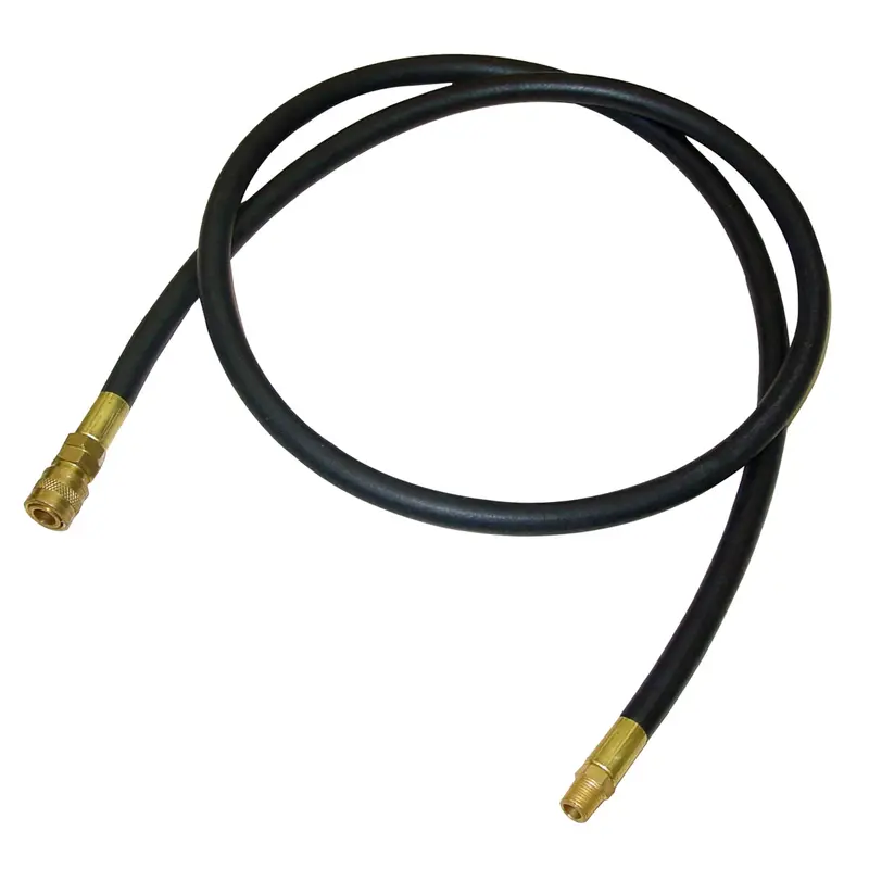 4' Black Replacement Hose For Tu443 Sta74447 Lang Tools 1